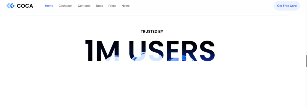 COCA Visa Card Available Countries 
