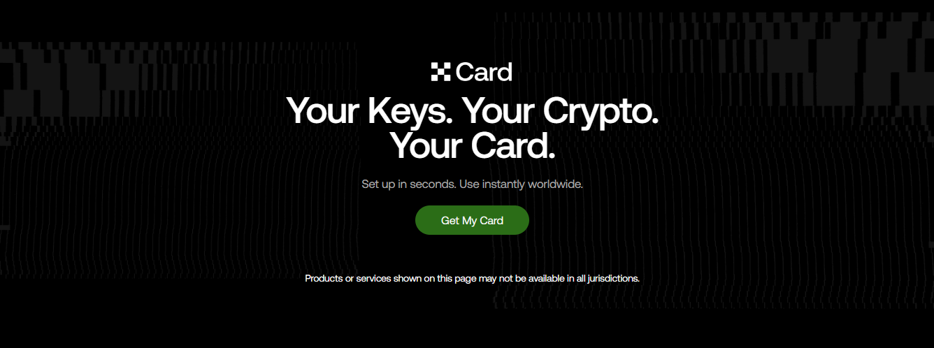 How to get an OKX Card 