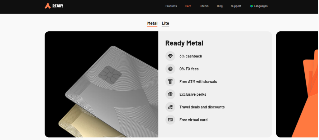 What’s to like about the Ready cryptocurrency card