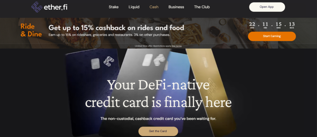 ether.fi Cash Card Review: DeFi Yields and 3% Cashback